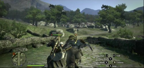 The Catacombs are located north of Gran Soren, near the northern castle - Seeking Salvation - Act II - Dragons Dogma - Game Guide and Walkthrough