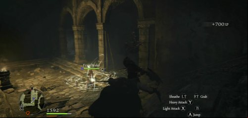 Downstairs, run through the narrow corridor and enter the chambers with sarcophagi - Seeking Salvation - Act II - Dragons Dogma - Game Guide and Walkthrough