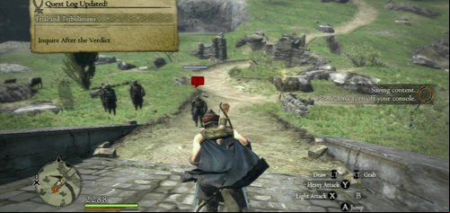 In short: A journey during which you'll kill a Griffin - Griffins Bane - Act III - Dragons Dogma - Game Guide and Walkthrough