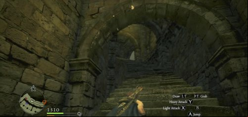 through other chambers and climb the narrow winding stairs - Griffins Bane - Act III - Dragons Dogma - Game Guide and Walkthrough