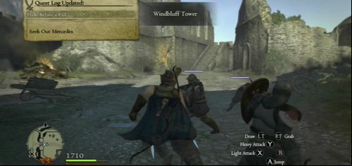 A battle takes place there - Pride Before a Fall - Act IV - Dragons Dogma - Game Guide and Walkthrough