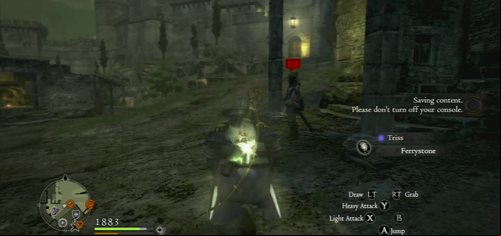 When you get there, you'll be stopped by guards - they'll suggest you went to the castle - A Warm Welcome - Endgame - Act VII - Dragons Dogma - Game Guide and Walkthrough
