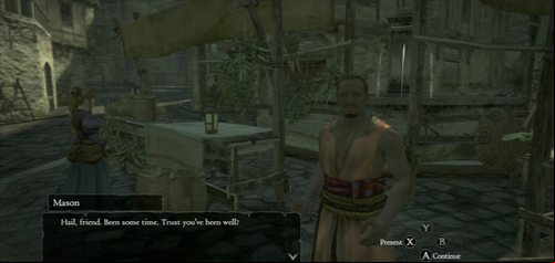 Meet with Mason at the market - Chasing Shadows - Act I - Dragons Dogma - Game Guide and Walkthrough