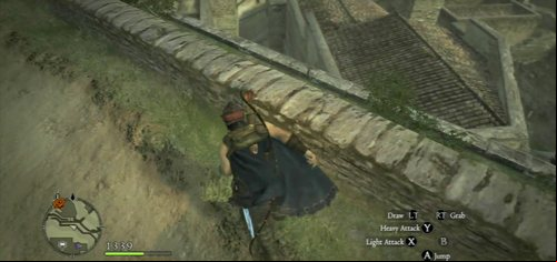 The quest is received from a priest in the temple or from his apprentice (standing outside the temple) - Lost Faith - Act I - Dragons Dogma - Game Guide and Walkthrough