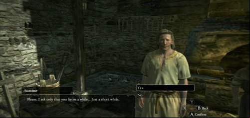 In short: Austine's son, living near the Pawn Guild, is seriously ill - Reaper's Scorn - Act I - Dragons Dogma - Game Guide and Walkthrough