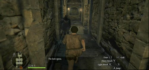 Keys can be bought or made by combining Shackle with Iron Ore (one of them is also hidden in a chest in the castle prison) - An Innocent Man - Act II - Dragons Dogma - Game Guide and Walkthrough