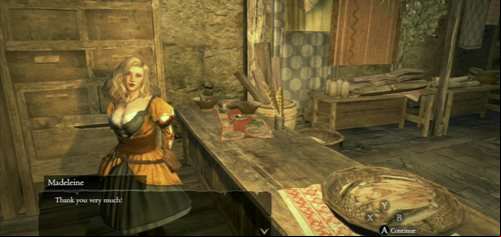 In practise, giving the idol to Madeleine pays off if you have a female character or a spellcaster - they're the only types that can profit from her items - Suppliers Demand - Act II - Dragons Dogma - Game Guide and Walkthrough