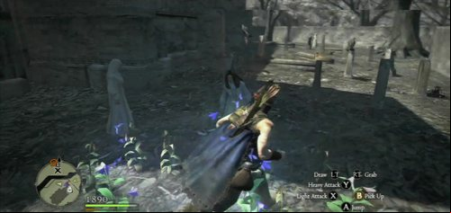 In short: The prioress of the Abbey asks you to deliver a flower to a priest of Cassardis or Gran Soren - Talent in Bloom - Act II - Dragons Dogma - Game Guide and Walkthrough