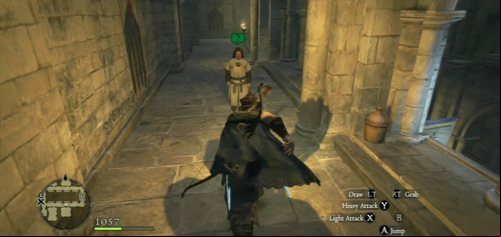 In short: Fedel of the castle asks you to meet him after dark because he has a mission for you (retrieving a stolen letter) - The Conspirators - Act II - Dragons Dogma - Game Guide and Walkthrough