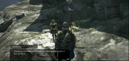 If you save Madeleine, she'll ask for money to cover travel expenses - Bad Business - Act III and further - Dragons Dogma - Game Guide and Walkthrough