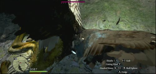 In a close fight, climb onto its back and strike the head - Griffin - Bestiary - Dragons Dogma - Game Guide and Walkthrough