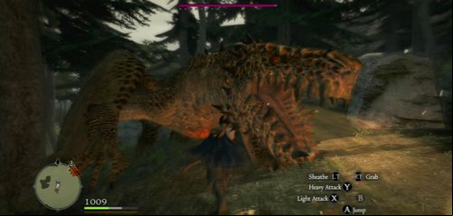 Description: A huge and powerful reptile - Drake, Wyvern, Wyrm - Bestiary - Dragons Dogma - Game Guide and Walkthrough