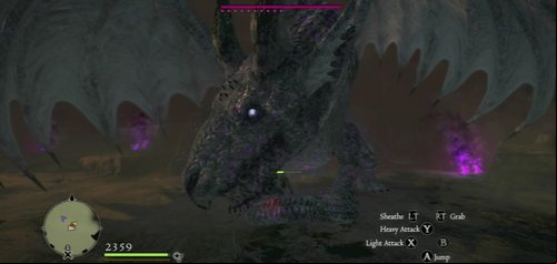Description: A powerful dragon which hides in The Everfall - Ur-Dragon - Bestiary - Dragons Dogma - Game Guide and Walkthrough