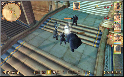 When you return to Tie'Shianna you will meet there Phileasson which Mhayana (M9, 2) presented the glowing stone from her mask - 6. The Faith of the High King - Main quests - Drakensang: Phileassons Secret - Game Guide and Walkthrough