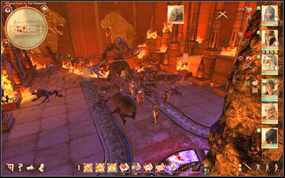 Begin fight with Kazak - 8. Kazak, Wading in Blood - Main quests - Drakensang: Phileassons Secret - Game Guide and Walkthrough