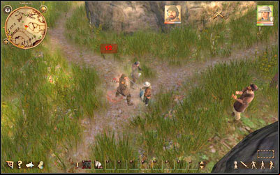 Shortly after reaching the place you will be attacked by two thugs - Z1. Maps trader - Side quests - Drakensang: Phileassons Secret - Game Guide and Walkthrough