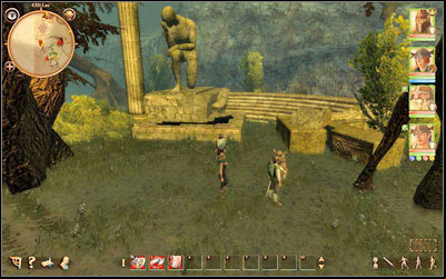 Location of the Elven forests you will find in the task Find a way to heal Ardo (basic version of the game) - Z3. Condemned spirit - Side quests - Drakensang: Phileassons Secret - Game Guide and Walkthrough