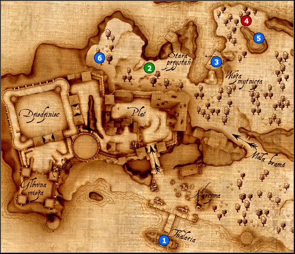 1 - M2 Toll chamber Thurstein - Maps - Drakensang: Phileassons Secret - Game Guide and Walkthrough
