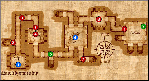 1 - M6 Haunted ruins - Maps - Drakensang: Phileassons Secret - Game Guide and Walkthrough