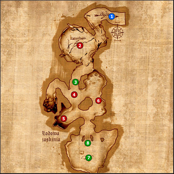 1 - M8 Ice cave - Maps - Drakensang: Phileassons Secret - Game Guide and Walkthrough