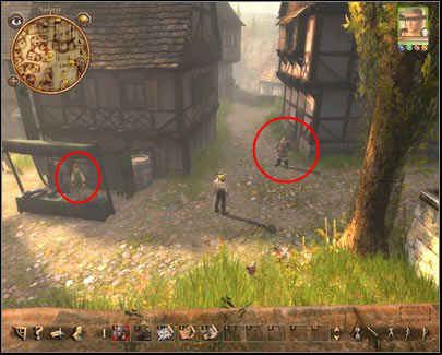 Go near the tailor Marcusi (M3, 18) - Nadoret - p. 1 | Main quests - Main quests - Drakensang: The River of Time Game Guide