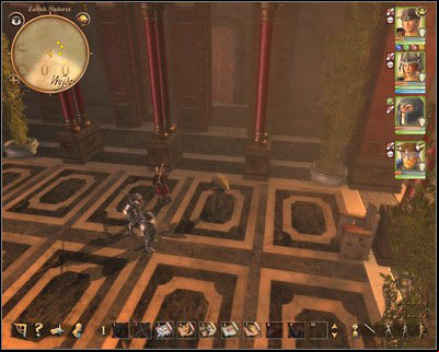 This door leads to the final fight. - Nadoret Castle - p. 2 | Main quests - Main quests - Drakensang: The River of Time Game Guide