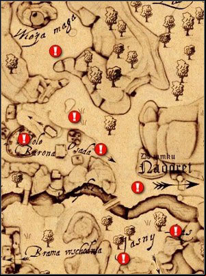 ! - places where monoliths appear. - Nadoret 4 (After the quest 33. Hidden harbor) | Side quests - Side quests - Drakensang: The River of Time Game Guide
