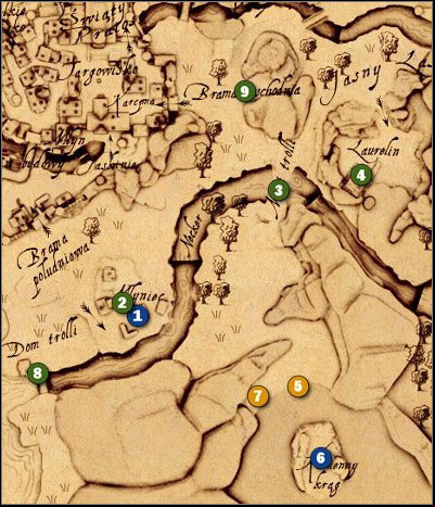1 - M5 Nadoret - south - Maps - Drakensang: The River of Time Game Guide