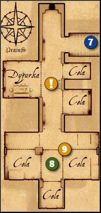 7 - M10 Customs stronghold - the main tower - Maps - Drakensang: The River of Time Game Guide