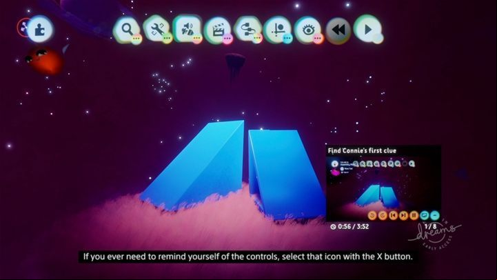 The creator available in Dreams is very powerful and offers the option to modify each production branch - Can I create whatever I want in Dreams creator? - FAQ - Dreams Guide