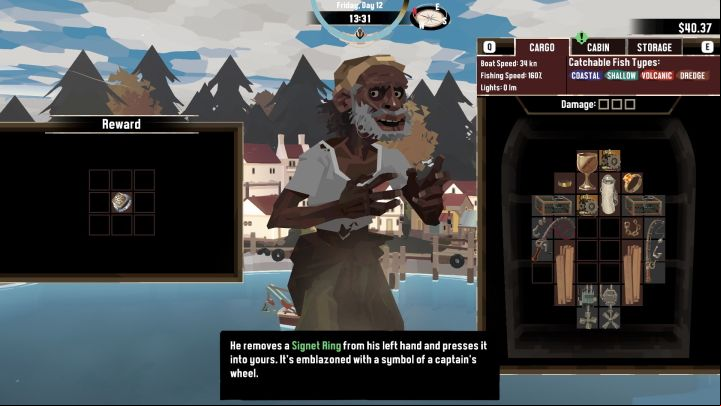 Once you arrive, the Castaway will automatically leave your cargo hold and thank you for your help - Dredge: Castaway - Pursuits - Dredge Guide