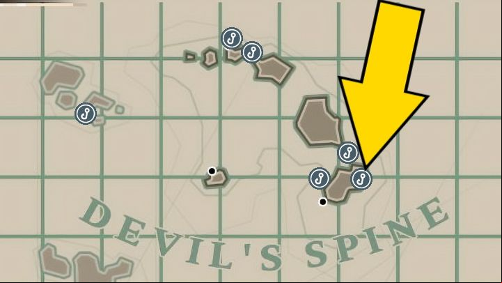 The Coelacanth fishing spot is blocked by Debris, so you need to blow it up with Packed Explosives first - Dredge: Recording Rarities - Pursuits - Dredge Guide