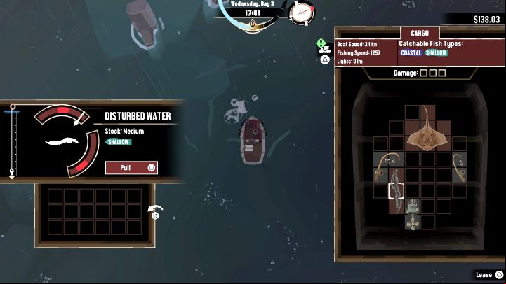The second main activity that causes the age of time is fishing - fishing and finding Dredge treasures - Dredge: Time in the game - Basics - Dredge Guide
