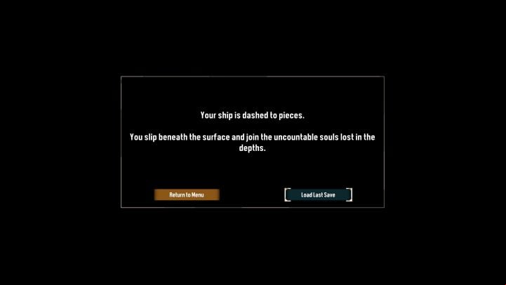 The loading screen also appears after death , i - Dredge: How to save the game? - FAQ - Dredge Guide
