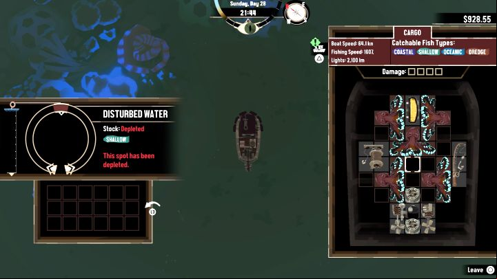 Glowing Octopus requires a Shallow fishing rod - Dredge: Research Assistant - Pursuits - Dredge Guide