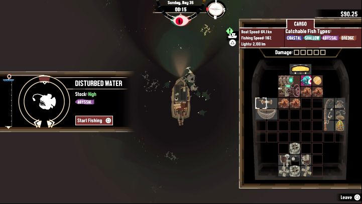 Anglerfish requires an Abyssal rod - Dredge: Research Assistant - Pursuits - Dredge Guide