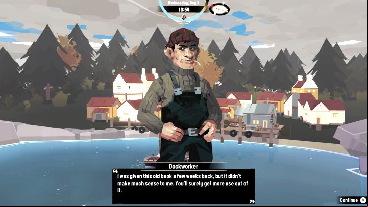 Unlocking the book: You must complete the Package Delivery Pursuit - Dredge: All Books map - Secrets and Collectibles - Dredge Guide