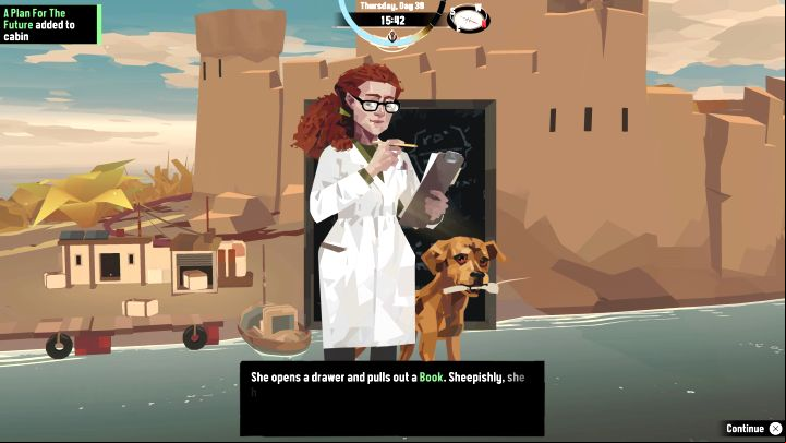 Unlocking the book: You must complete the Research Assistant Pursuit and meet the Researcher in the Old Fortress - Dredge: All Books map - Secrets and Collectibles - Dredge Guide
