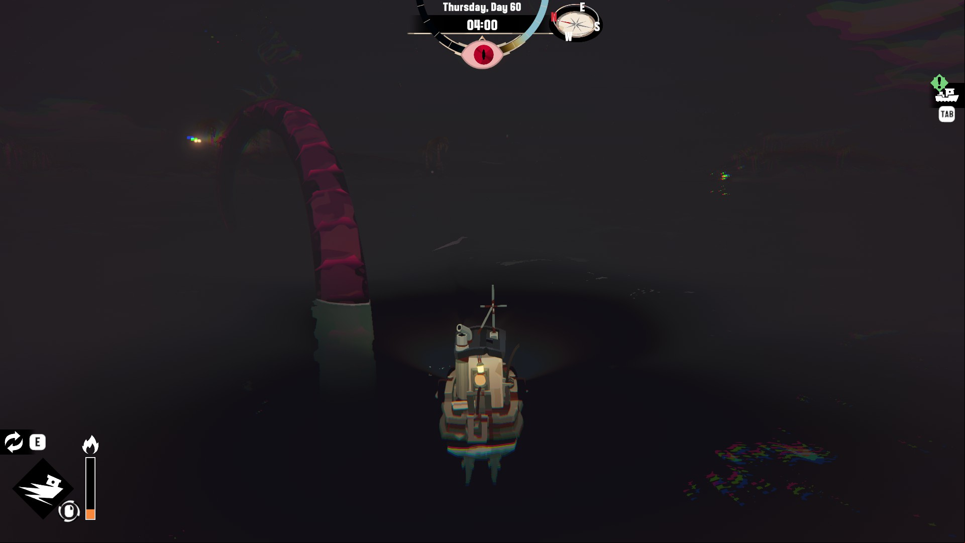 Effects caused by Panic - Dredge: How to reduce the Panic level? - FAQ - Dredge Guide