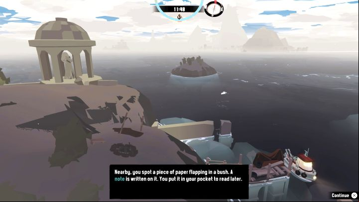 Talk to The Old Mayor and according to his suggestion, meet with Lighthouse Keeper in Greater Marrow - Dredge: All Messages map - Secrets and Collectibles - Dredge Guide