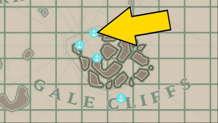 Shipyard in Dusty Pontoon in the Gale Cliffs area - Dredge: How to repair the boat? - FAQ - Dredge Guide