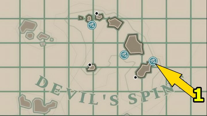 You'll find this Stone Tablet in the ruins by the southern island in Devil's Spine - Dredge: Stone Tablets - Pursuits - Dredge Guide