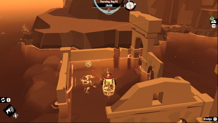 Dredge there and complete the minigame to get it - Dredge: Stone Tablets - Pursuits - Dredge Guide