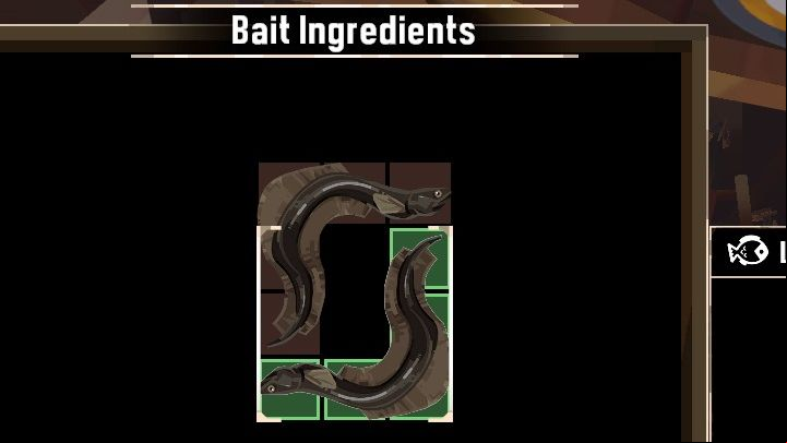 Return to Airman and move 2 Longfin Eel to the slots on the left side of screen to receive the bait - Dredge: The Bitter End - Pursuits - Dredge Guide