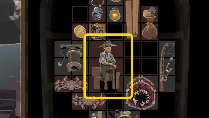 Retired Whaler will ask you to deliver a message back to Hermit - Dredge: Hermitage - Pursuits - Dredge Guide