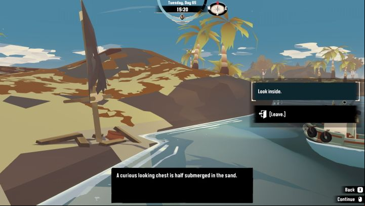 Move the Scrap to inventory and continue searching - Dredge: All Scraps of Paper map - Secrets and Collectibles - Dredge Guide