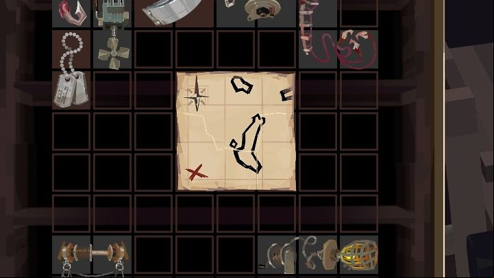 Once you have all 3 Scraps, you can them together - Dredge: All Scraps of Paper map - Secrets and Collectibles - Dredge Guide