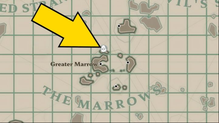 The first Rock Slab can be found on the shore of the island north of Greater Marrow - Dredge: All Rock Slabs - Secrets and Collectibles - Dredge Guide