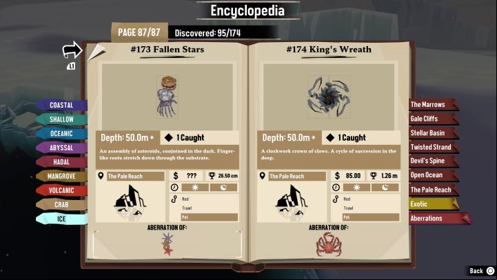1 - Dredge The Pale Reach: How to catch Fallen Stars? - FAQ - Dredge Guide