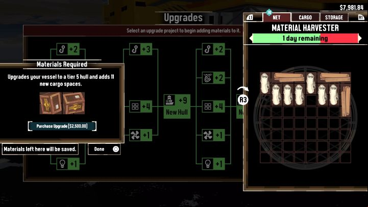 Unlocking the ultimate hull has some requirements - Dredge The Iron Rig: How to upgrade the Hull to tier 5? - FAQ - Dredge Guide